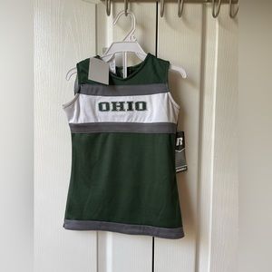 3T Ohio University Cheerleading outfit NWT